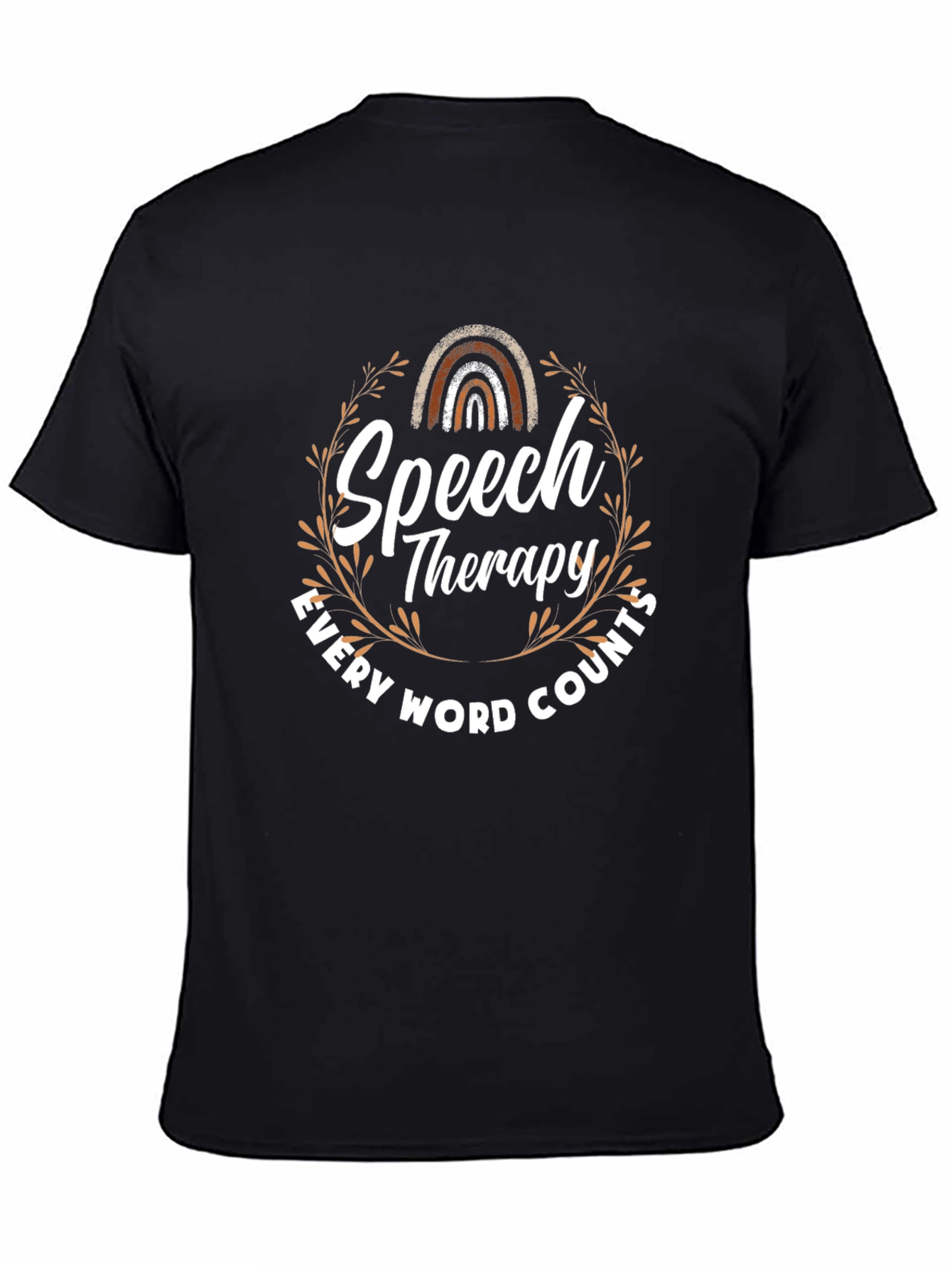 Speech Therapy Every Word Counts Graphic T-Shirt