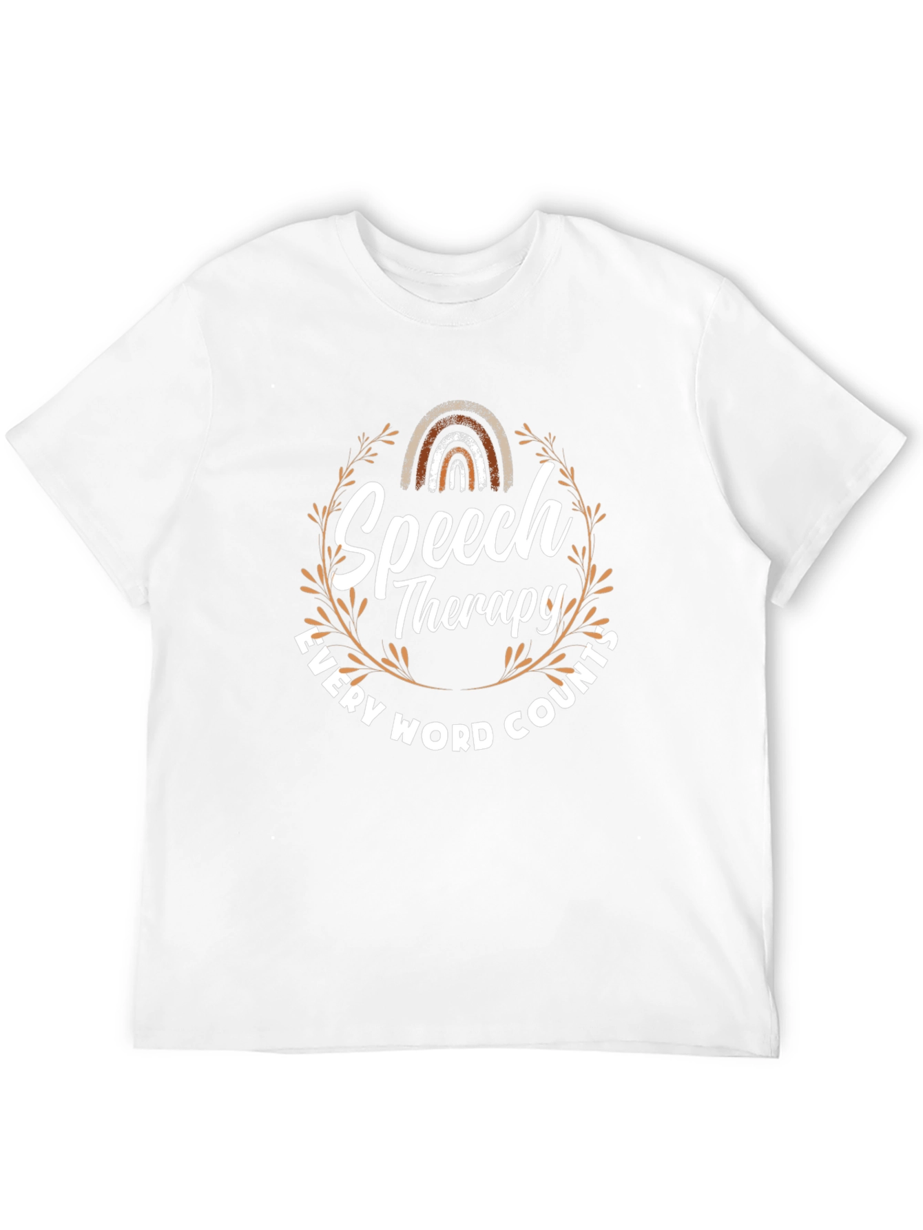 Speech Therapy Every Word Counts Graphic T-Shirt