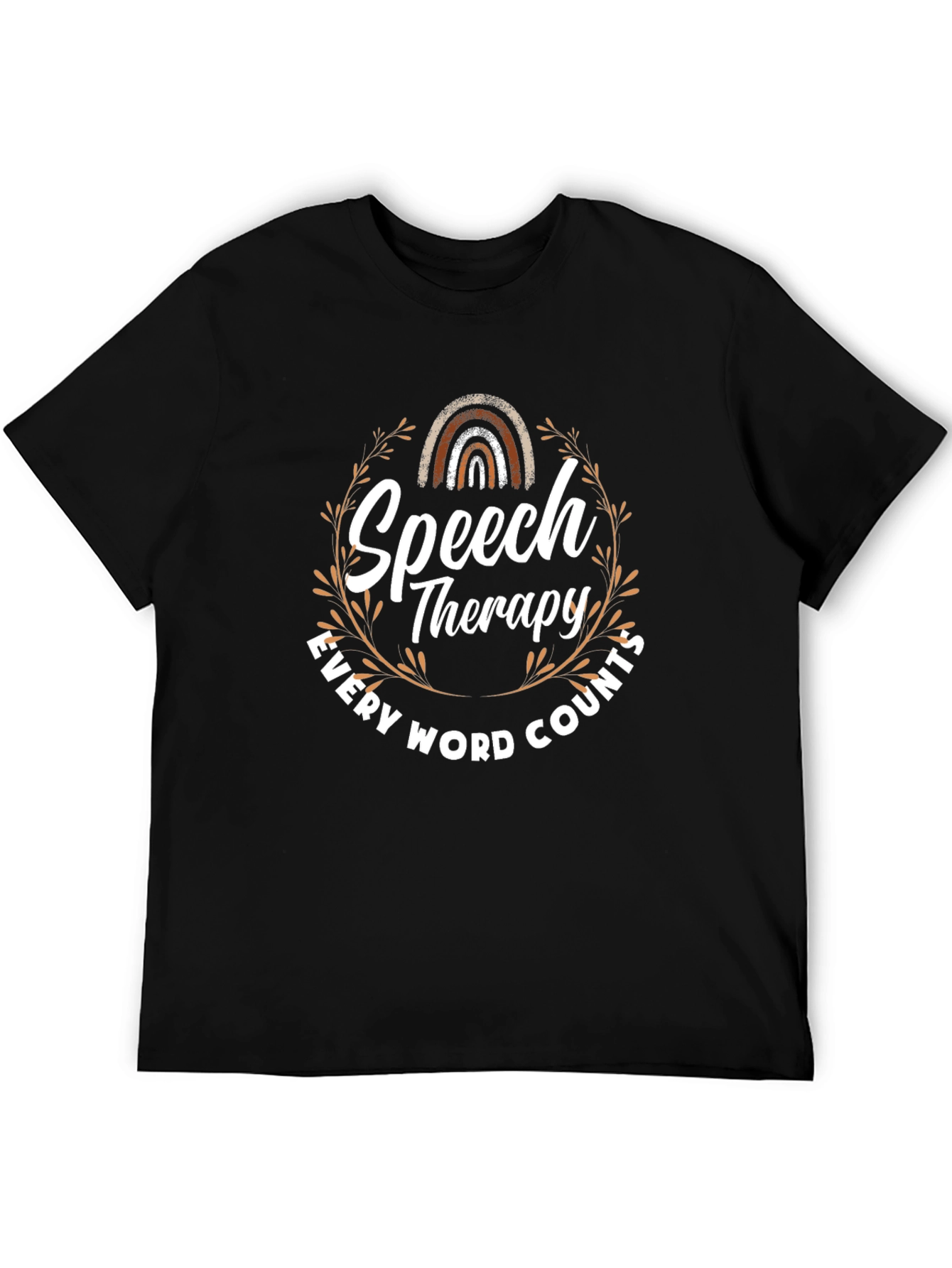Speech Therapy Every Word Counts Graphic T-Shirt