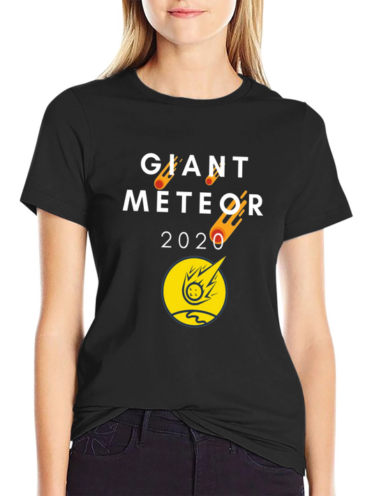 Giant Meteor 2020 Black Graphic T-Shirt