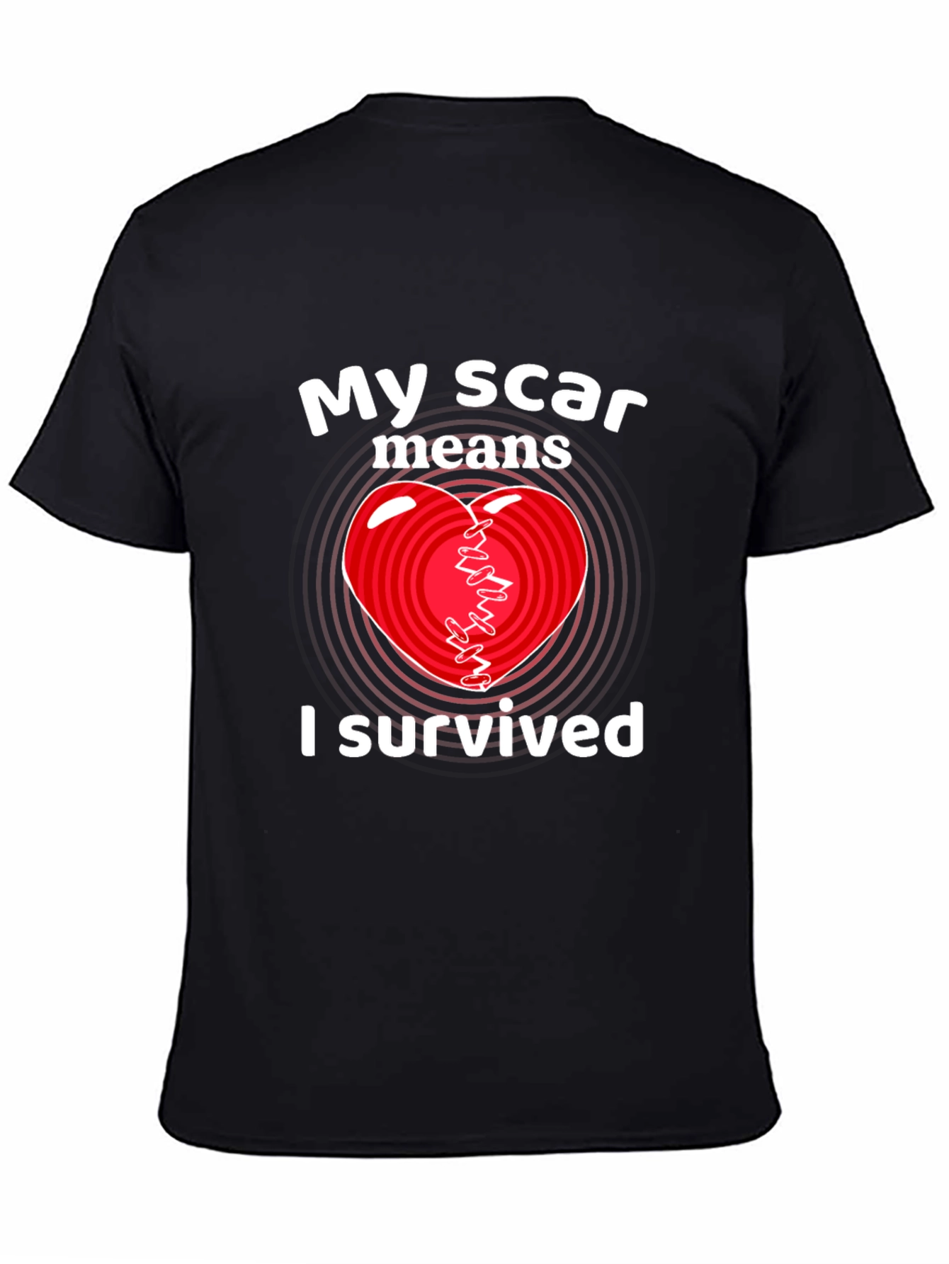 My Scar Means I Survived Graphic Tee