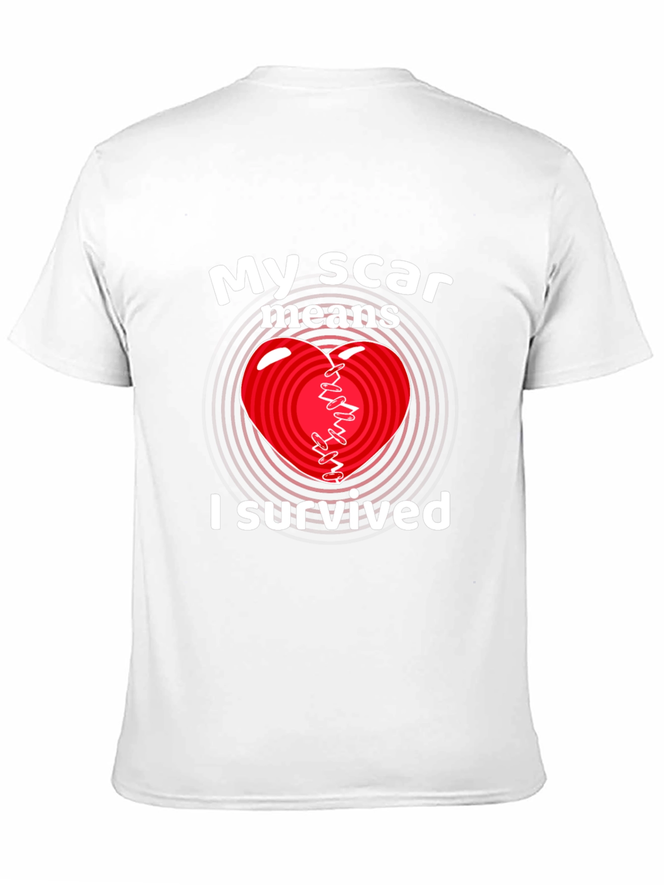 My Scar Means I Survived Graphic Tee