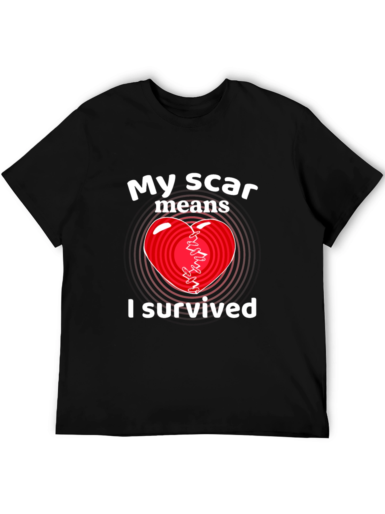 My Scar Means I Survived Graphic Tee