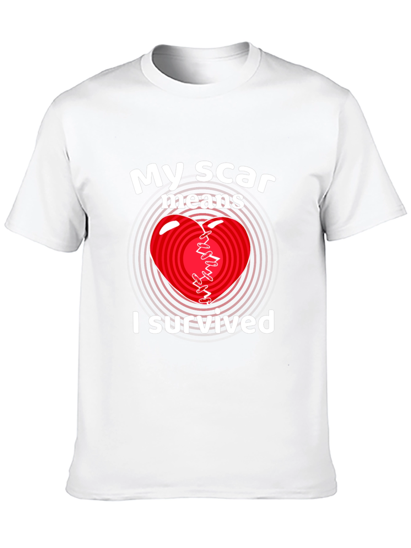 My Scar Means I Survived Graphic Tee