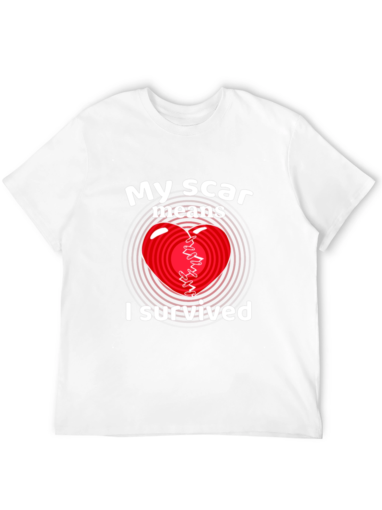 My Scar Means I Survived Graphic Tee