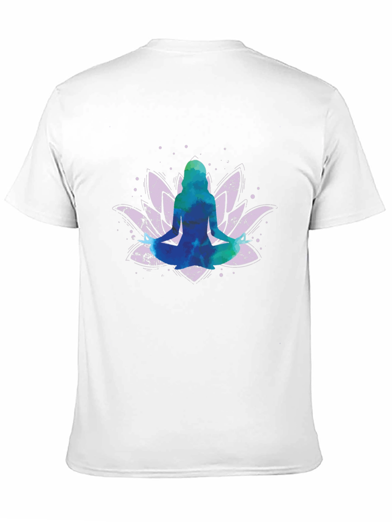 Lotus Yoga Pose Graphic T-Shirt