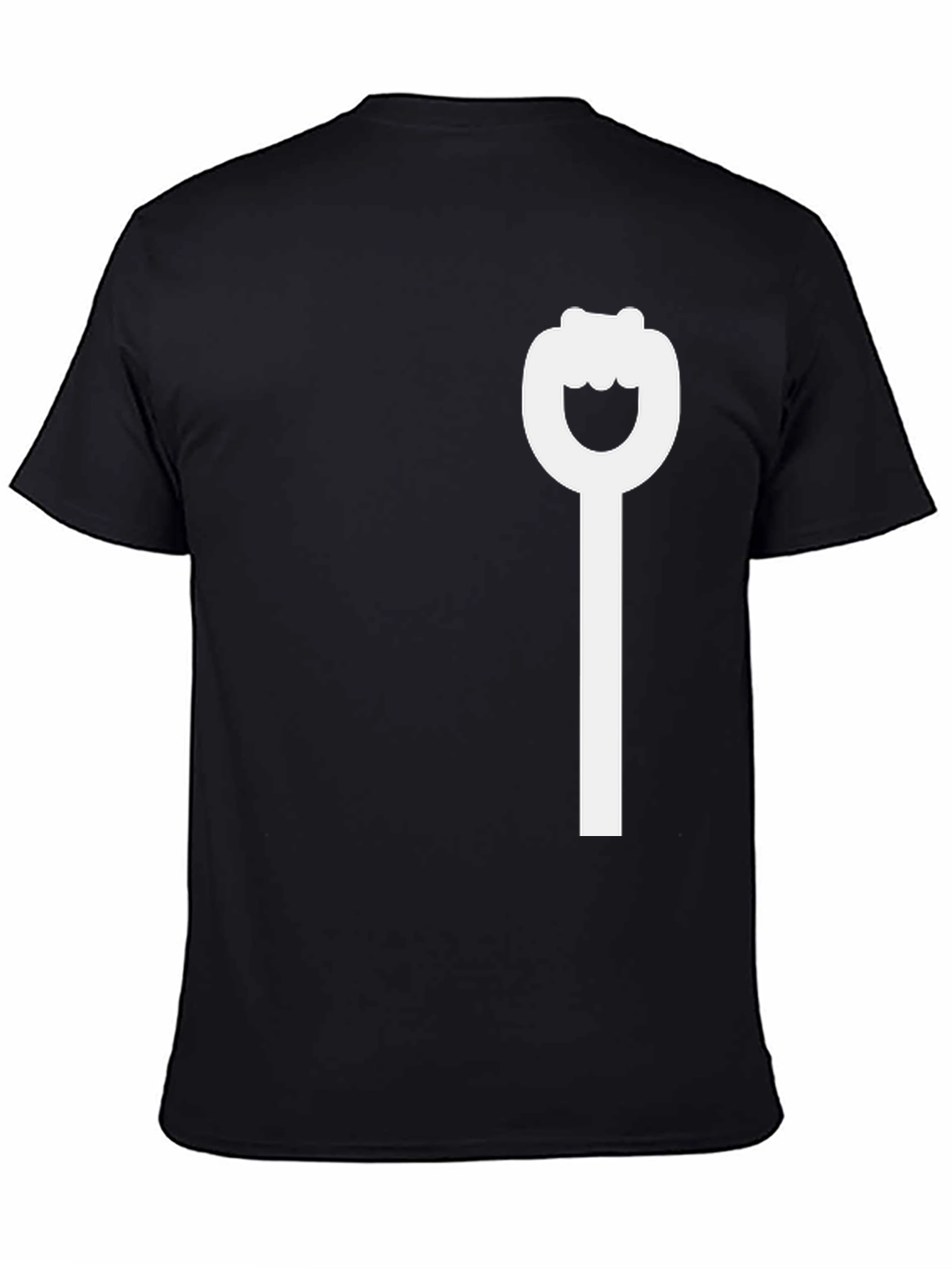 Black Graphic Tee - Bottle Opener Design