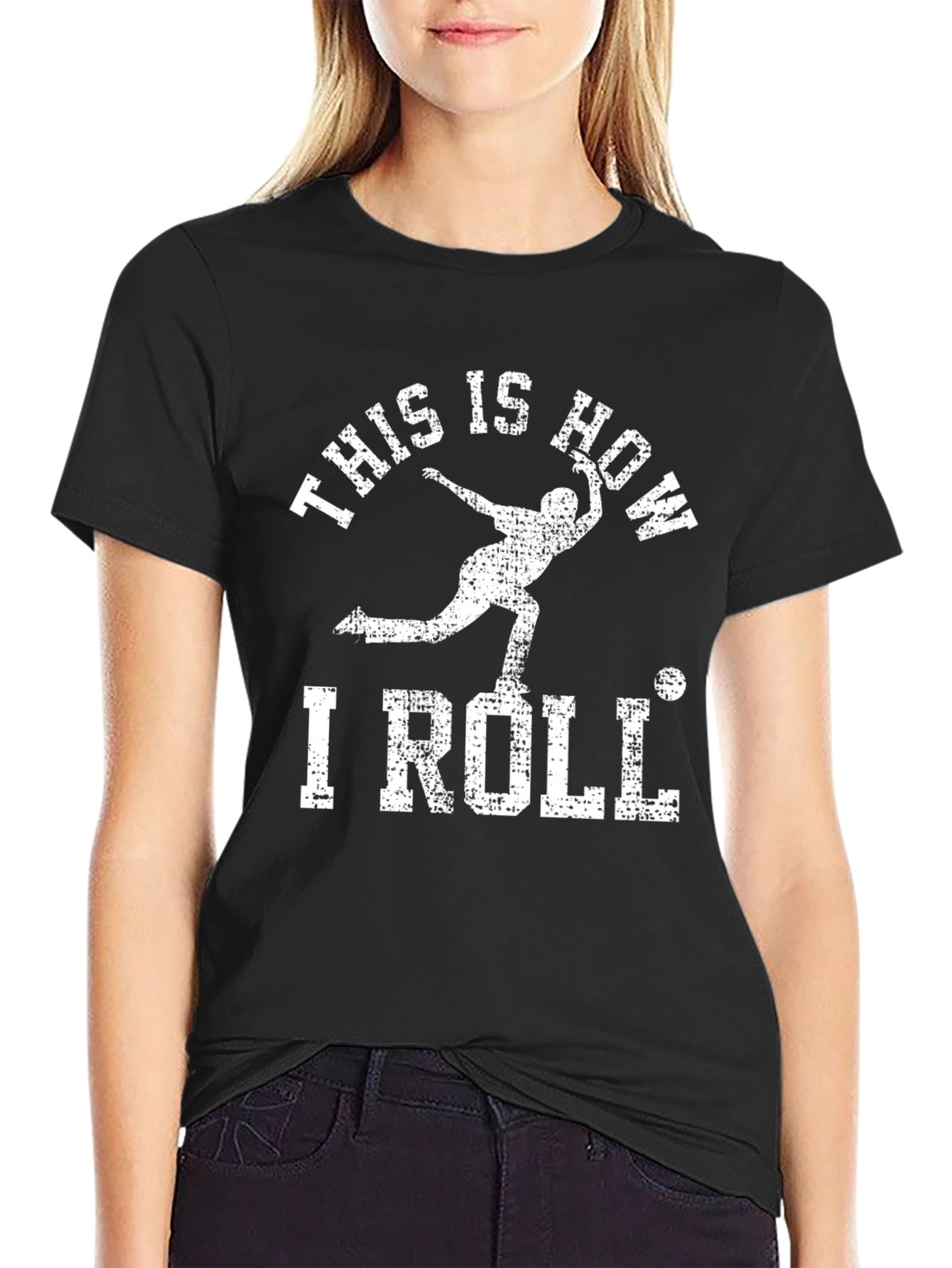 Funny Bowling T-Shirt: This Is How I Roll
