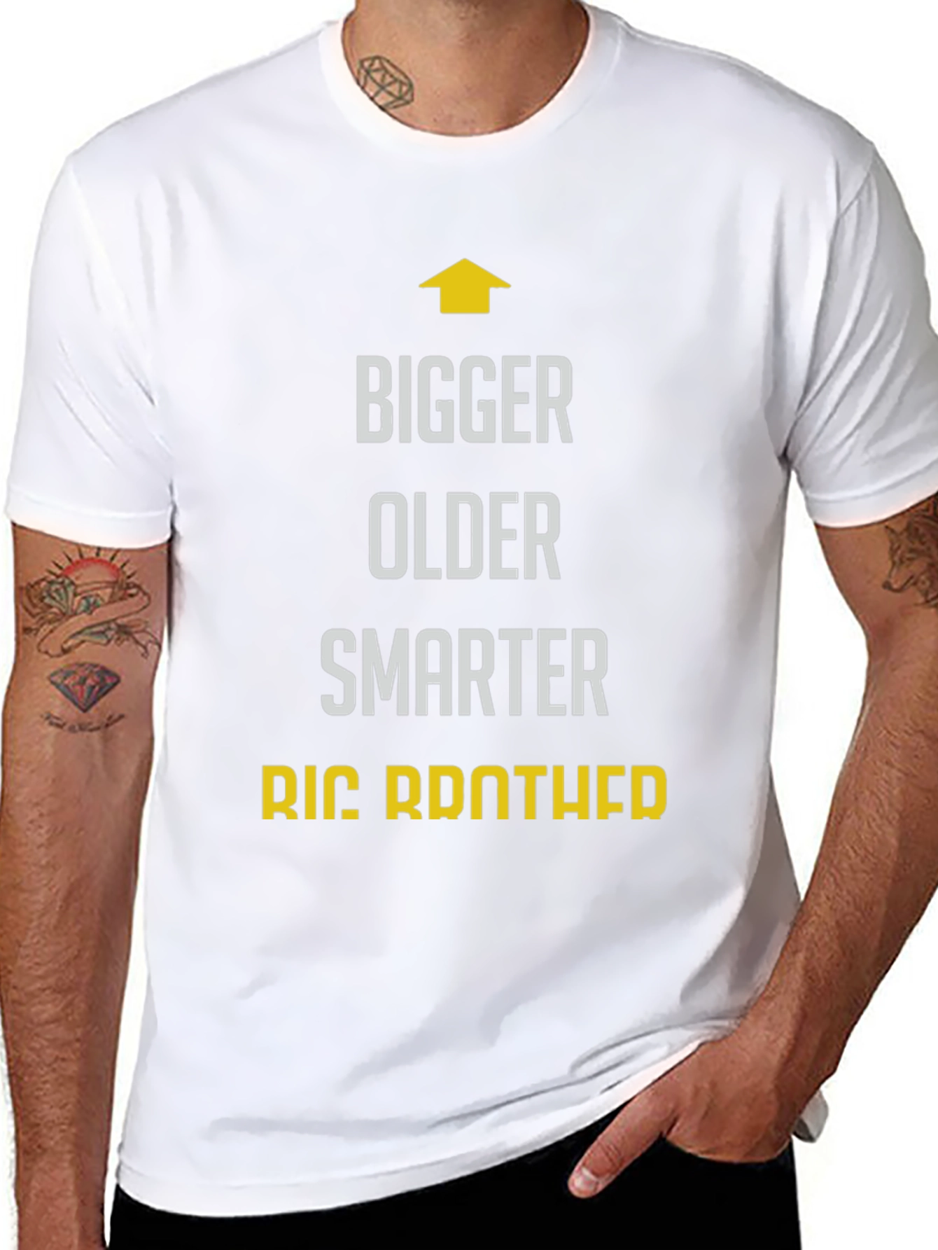 Bigger Older Smarter Big Brother T-Shirt