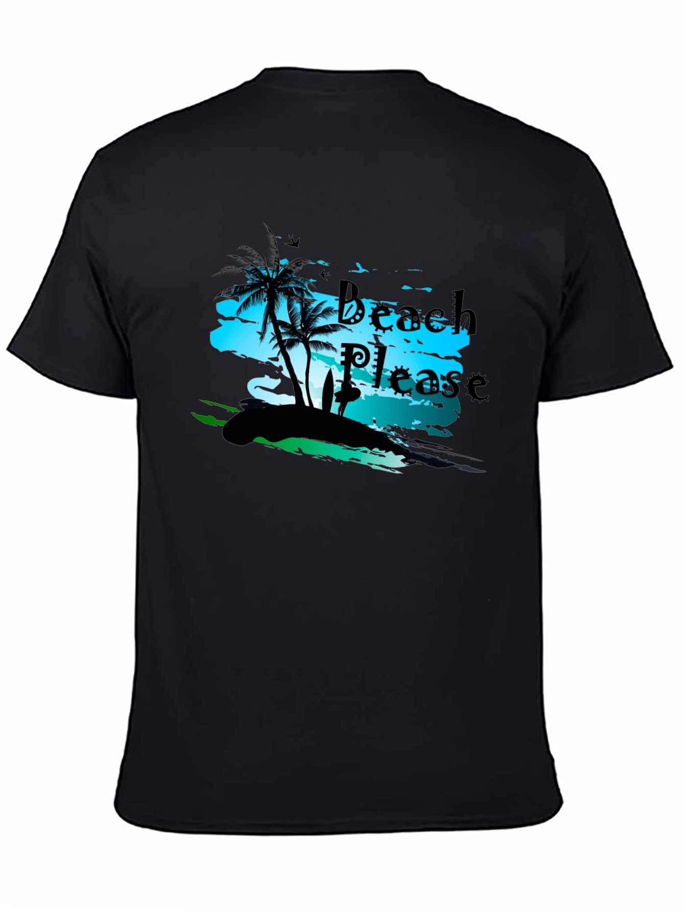 Beach Please Graphic T-Shirt
