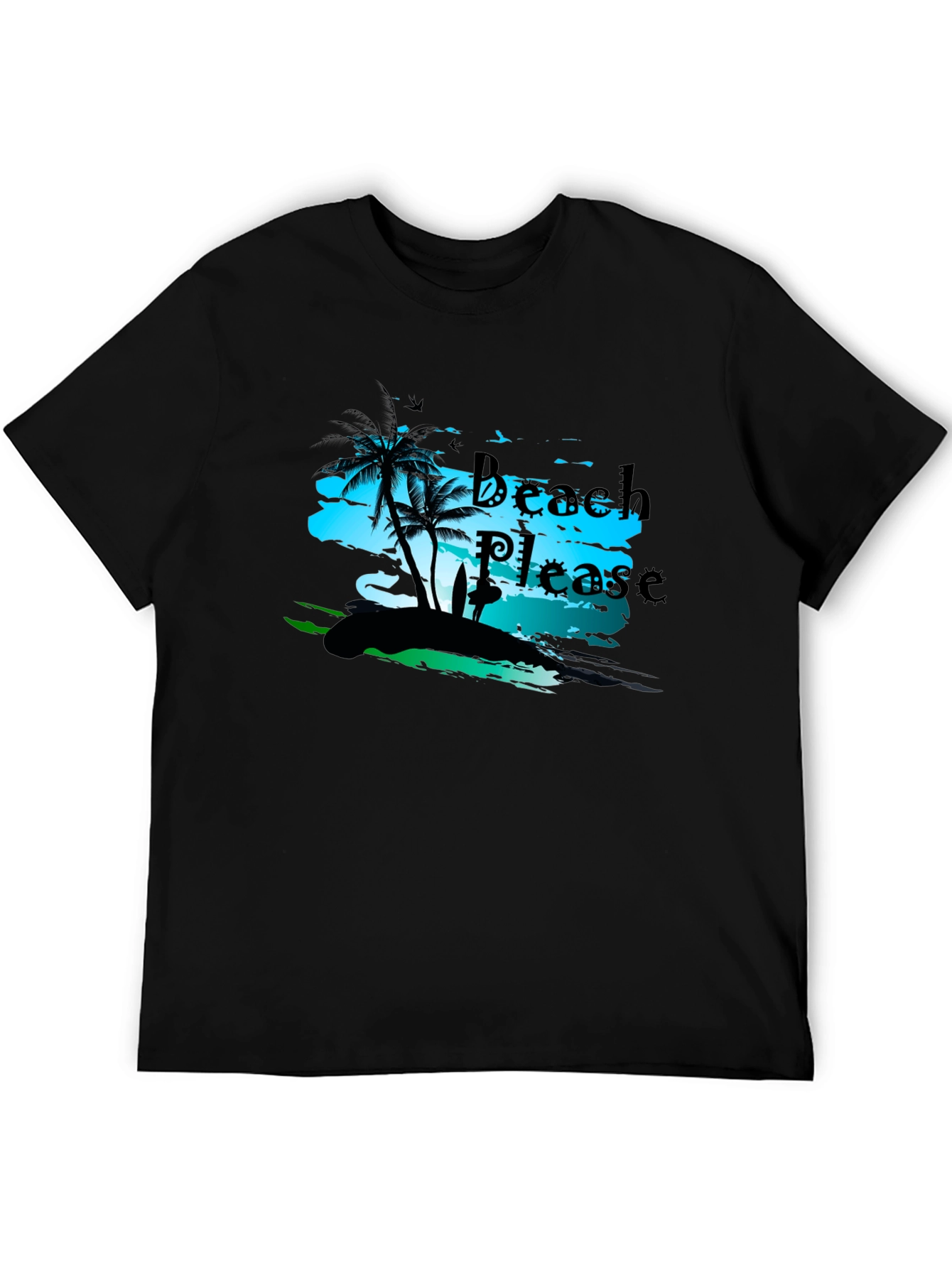 Beach Please Graphic T-Shirt