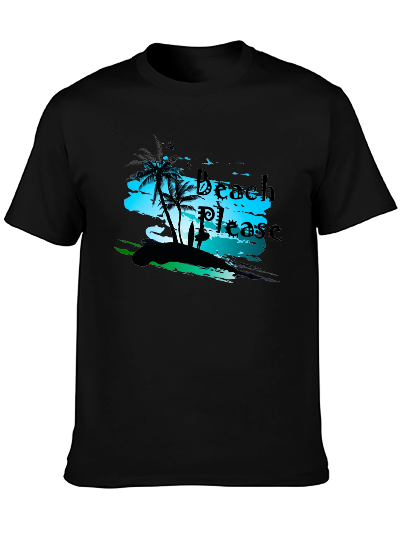 Beach Please Graphic T-Shirt
