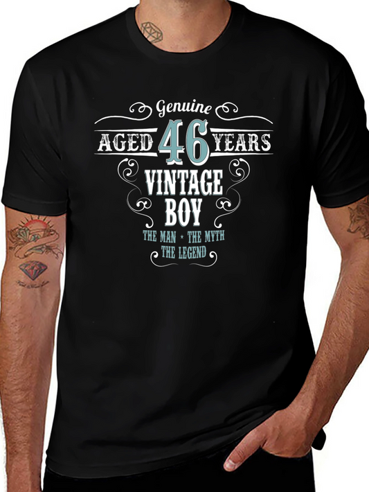 Genuine Aged 46 Years Vintage Boy T-Shirt