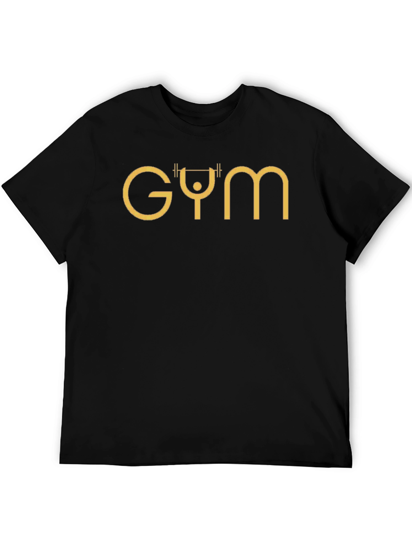Gym Lifting Graphic Tee - Black