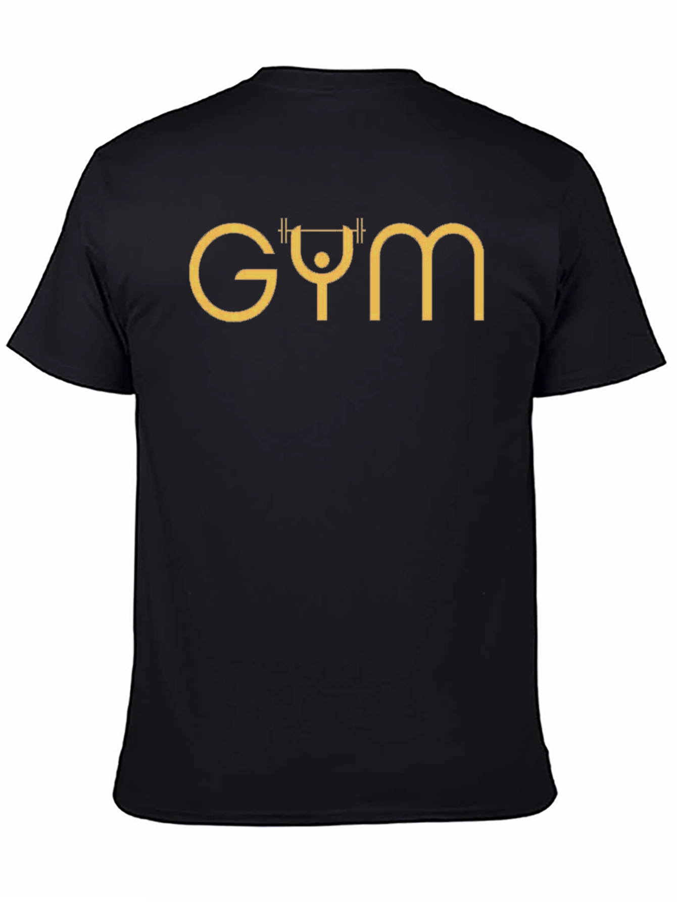 Gym Lifting Graphic Tee - Black