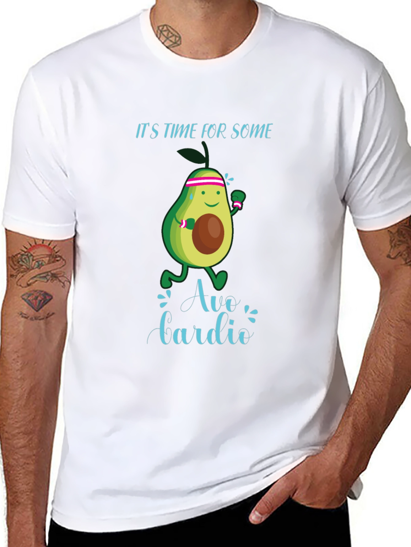 Avo Cardio T-Shirt - Funny Workout Tee