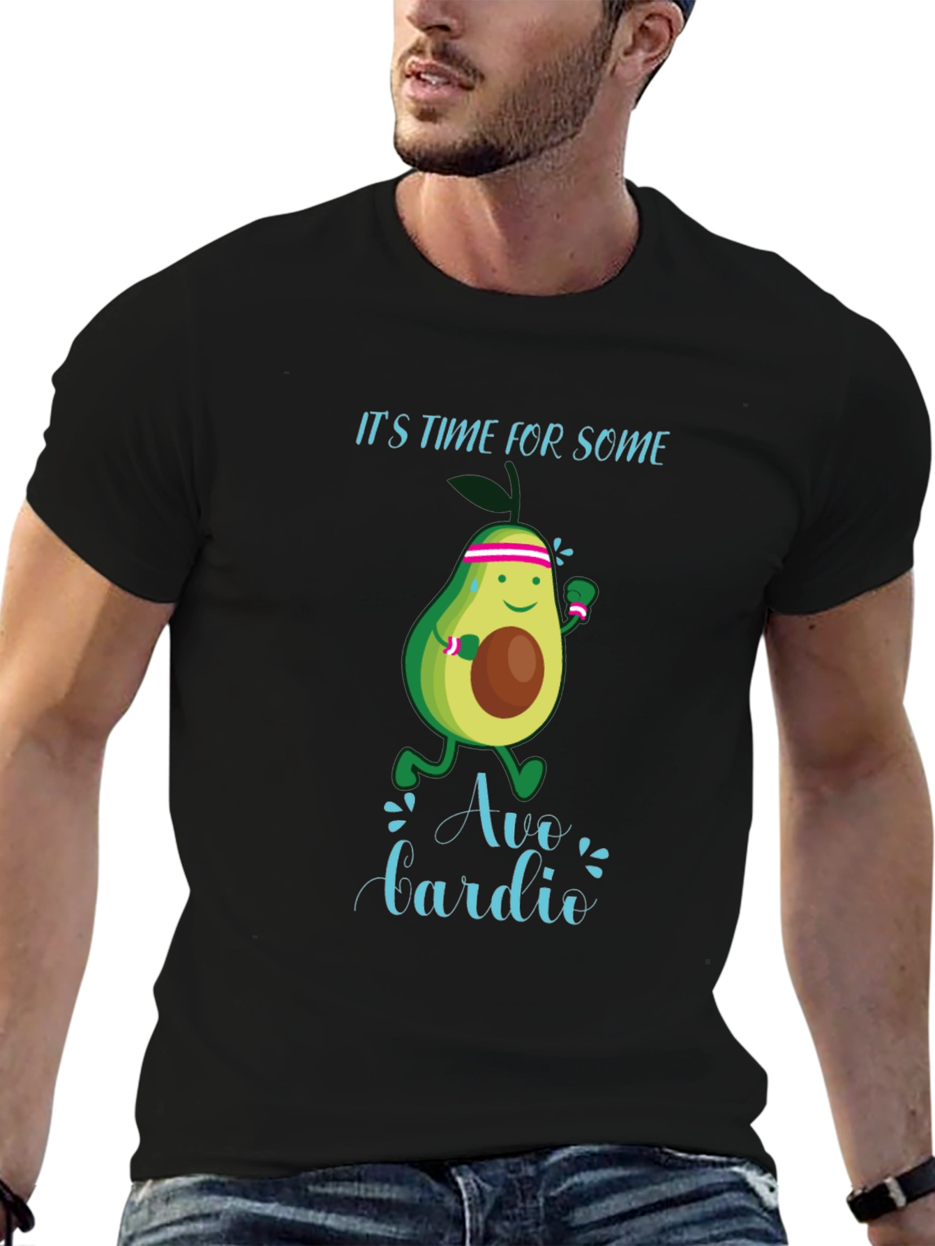 Avo Cardio T-Shirt - Funny Workout Tee