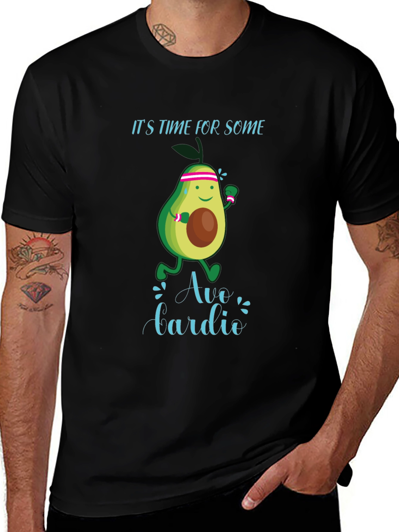 Avo Cardio T-Shirt - Funny Workout Tee