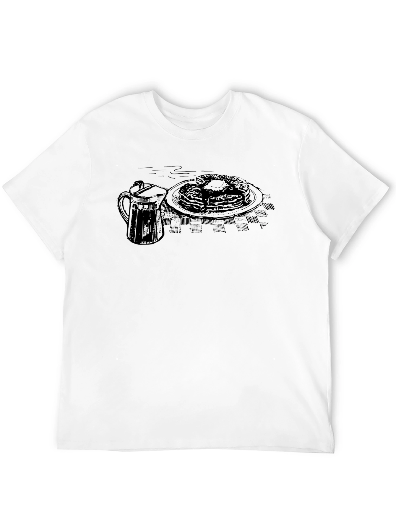 Pancake Breakfast Graphic T-Shirt