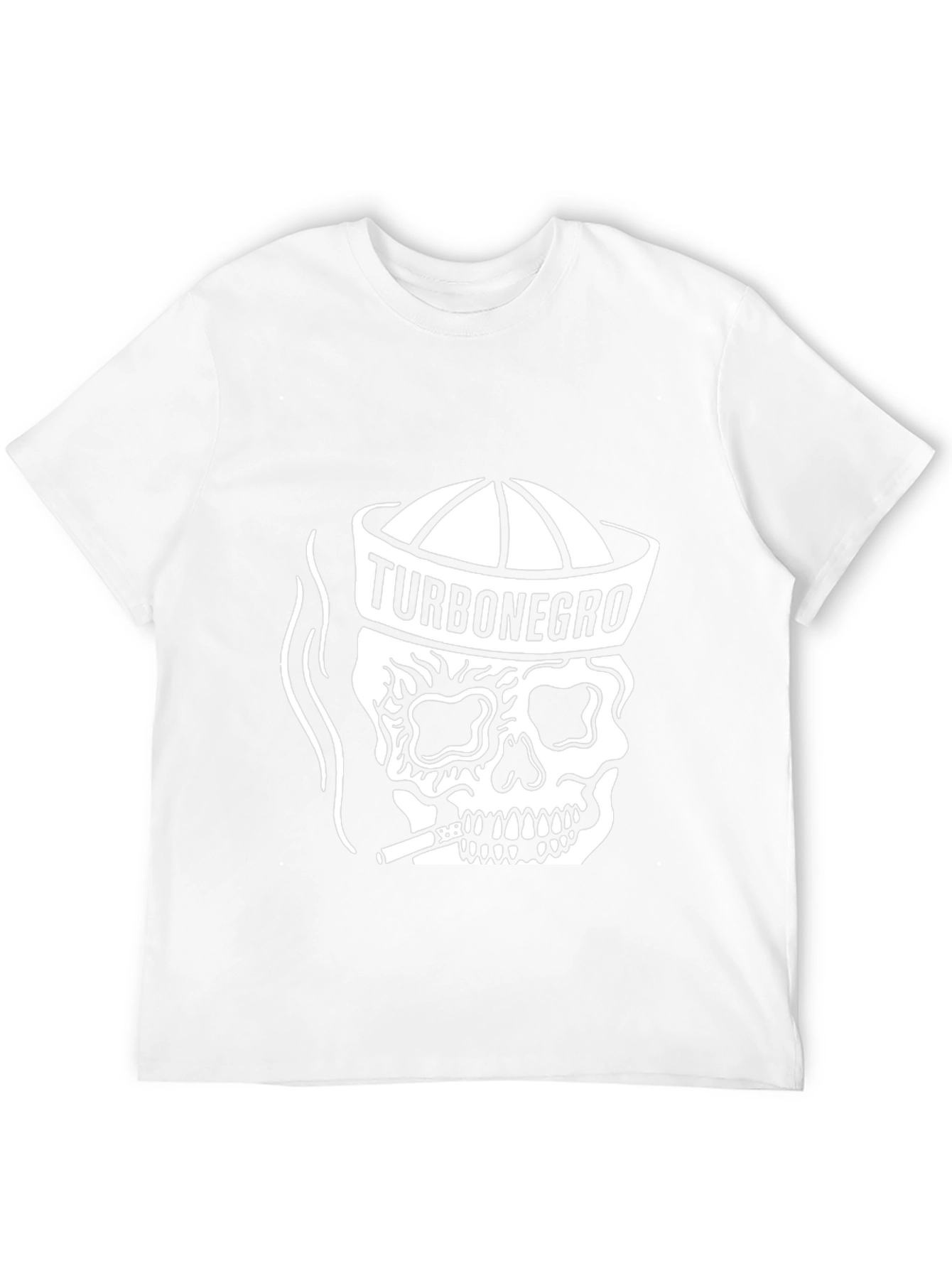 TurboNegro Skull Graphic Black T-Shirt
