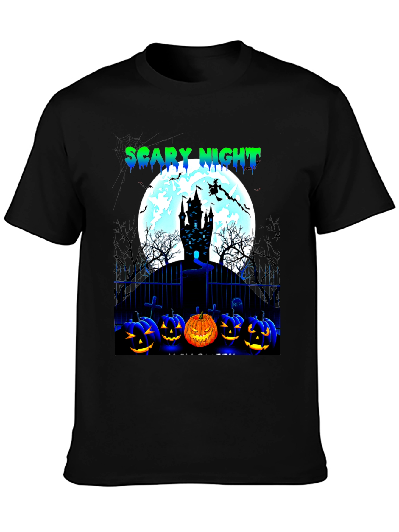 Scary Night Halloween T-Shirt