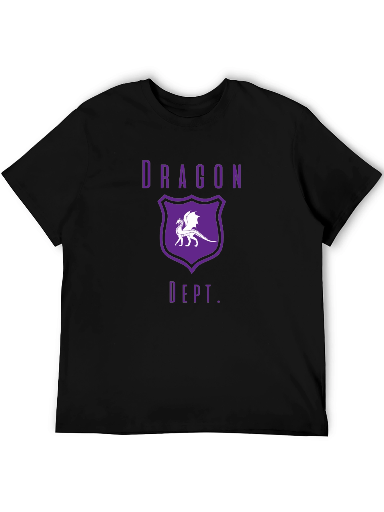 Dragon Dept. Graphic T-Shirt - Black