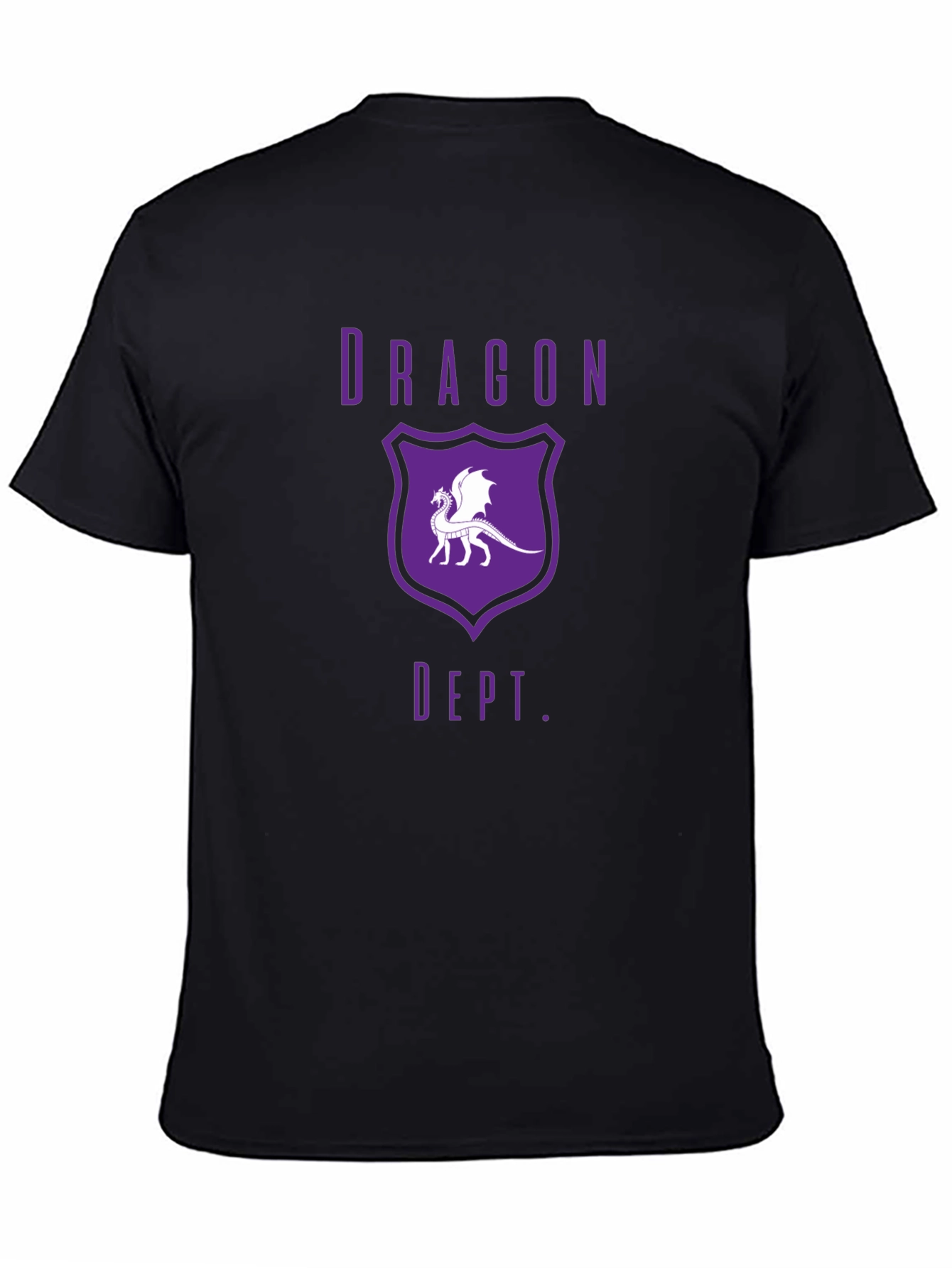 Dragon Dept. Graphic T-Shirt - Black