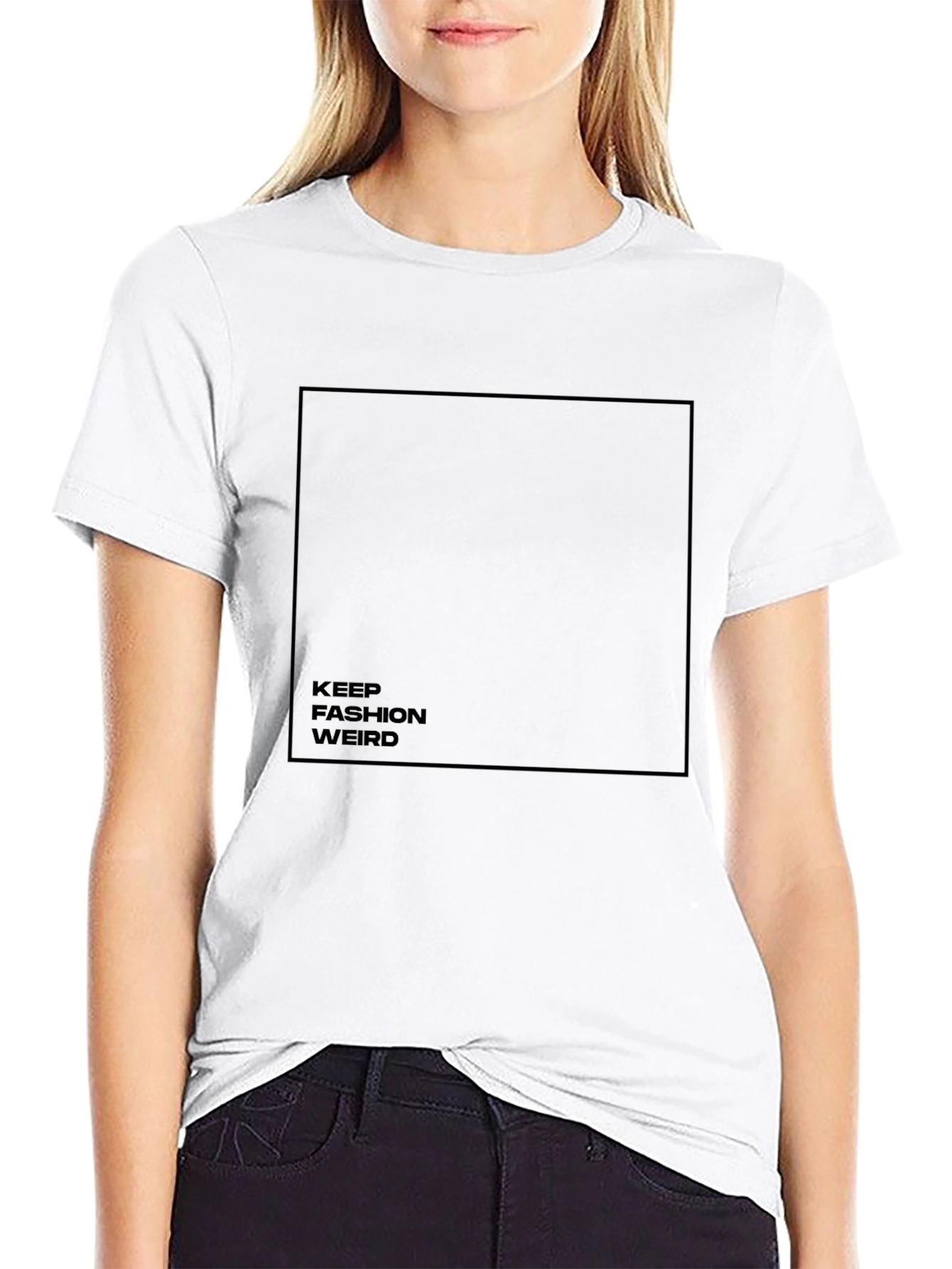 Keep Fashion Weird Black T-Shirt