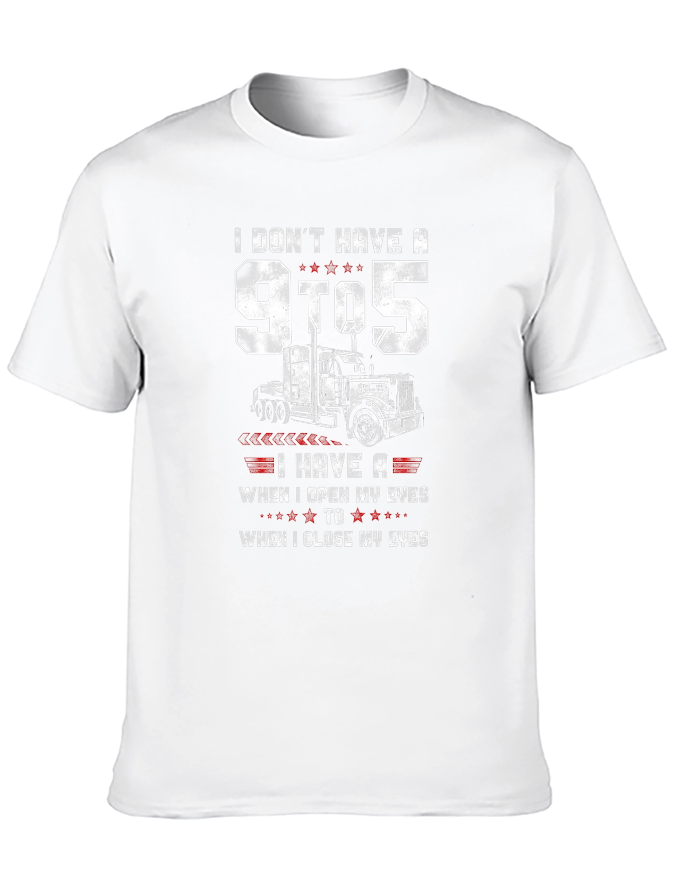 Trucker Lifestyle Graphic Tee - 9 to 5 Alternative
