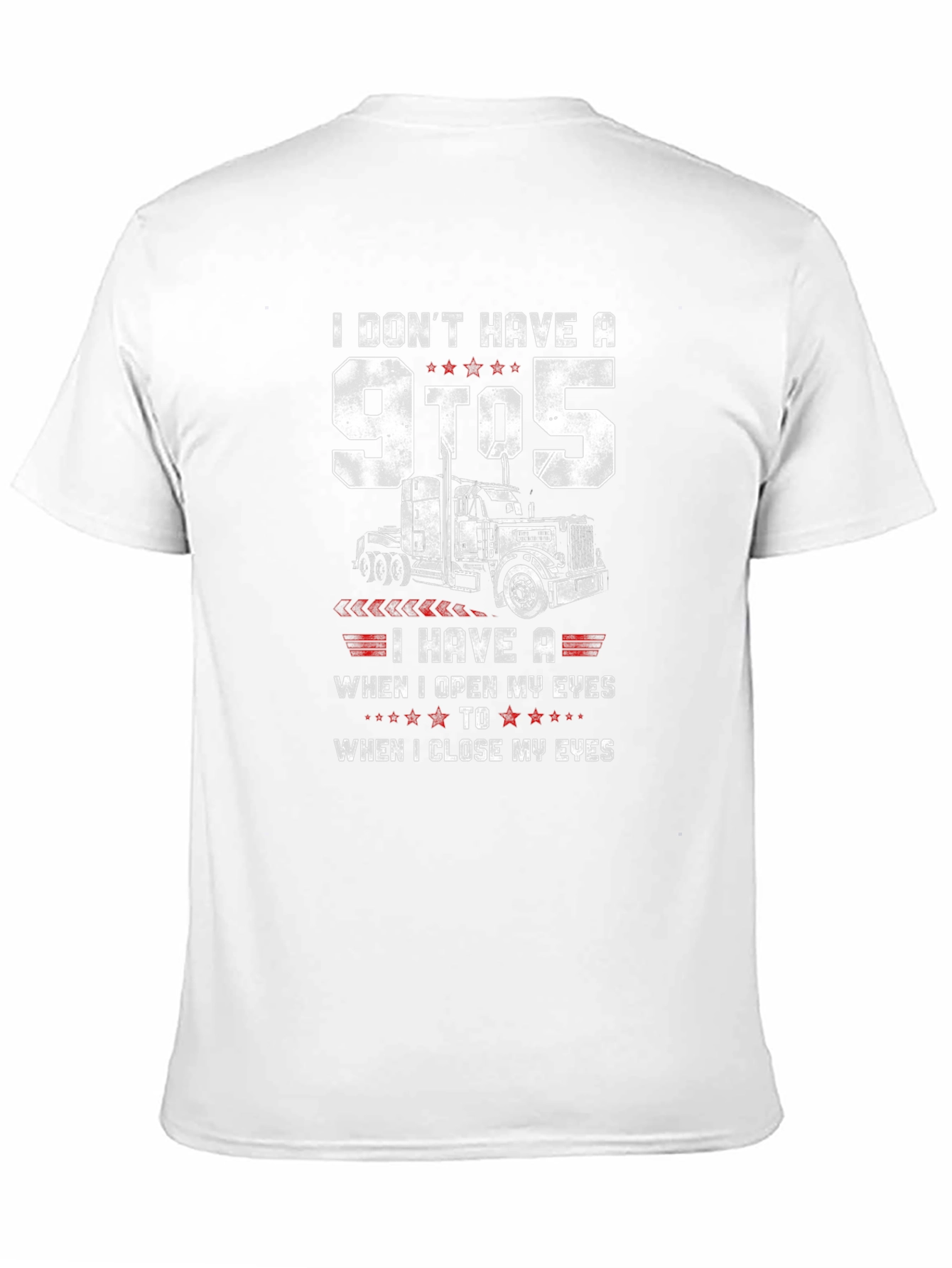 Trucker Lifestyle Graphic Tee - 9 to 5 Alternative