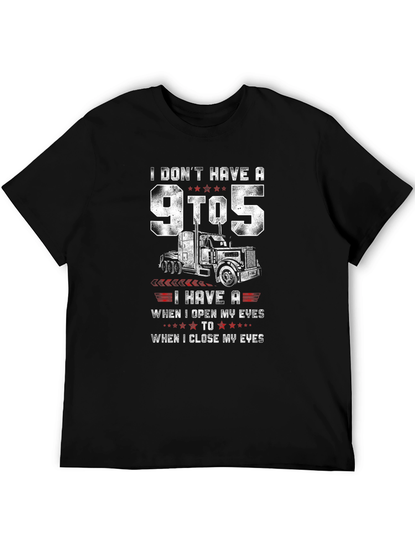 Trucker Lifestyle Graphic Tee - 9 to 5 Alternative