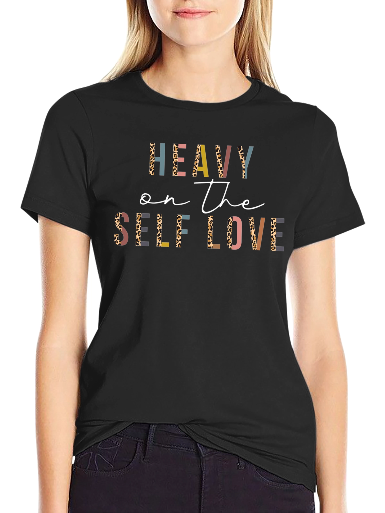 Heavy on the Self Love Graphic T-Shirt
