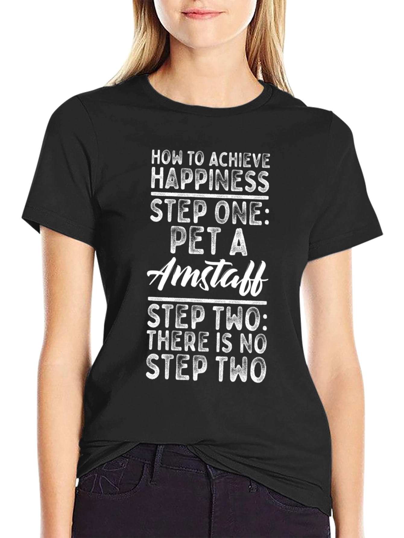 Funny Amstaff Pet Lover T-Shirt