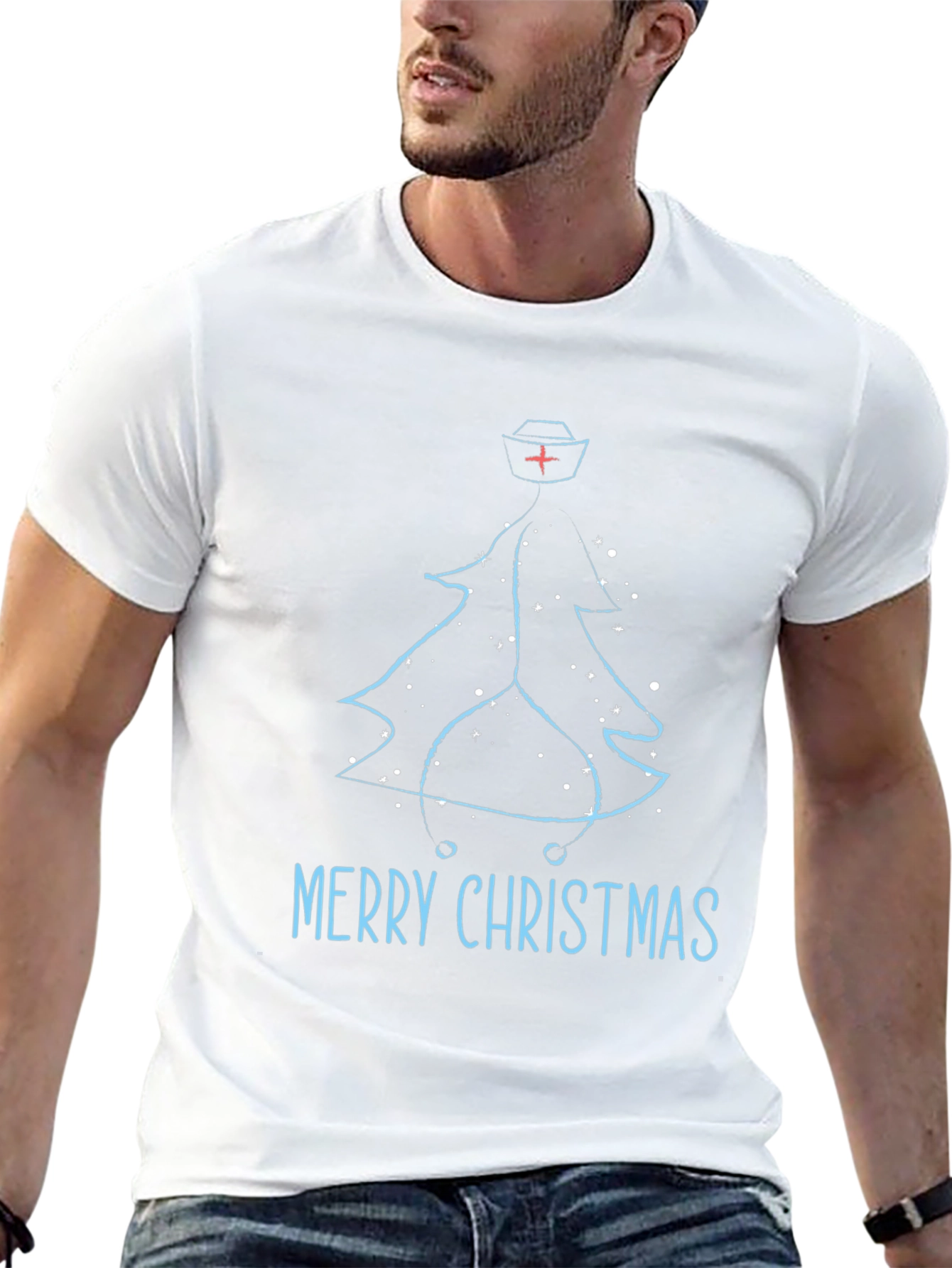 Nurse Christmas Tree T-Shirt