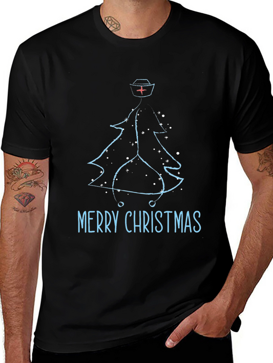 Nurse Christmas Tree T-Shirt