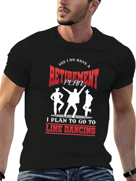 Retirement Line Dancing T-Shirt
