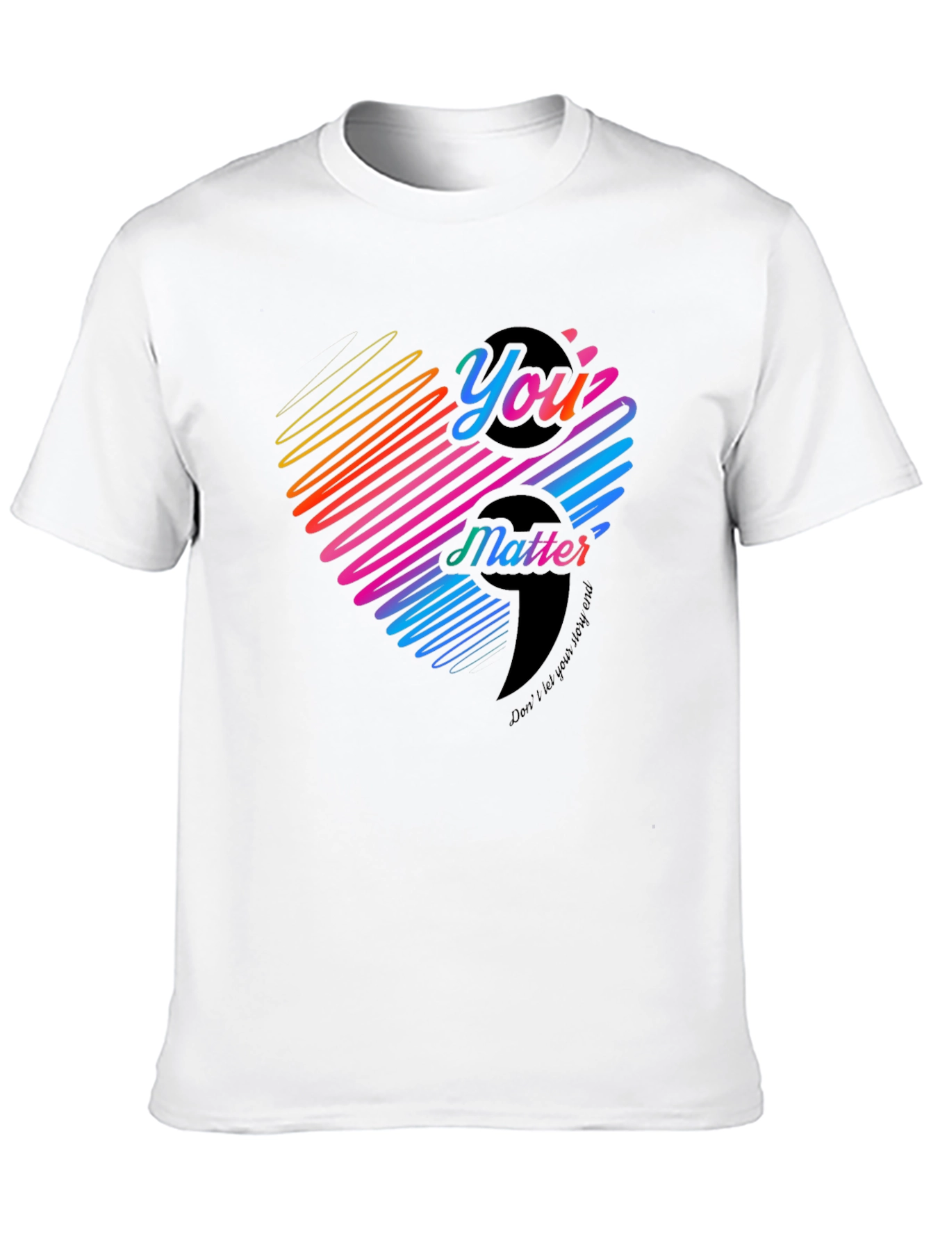 You Matter Semicolon Graphic Tee