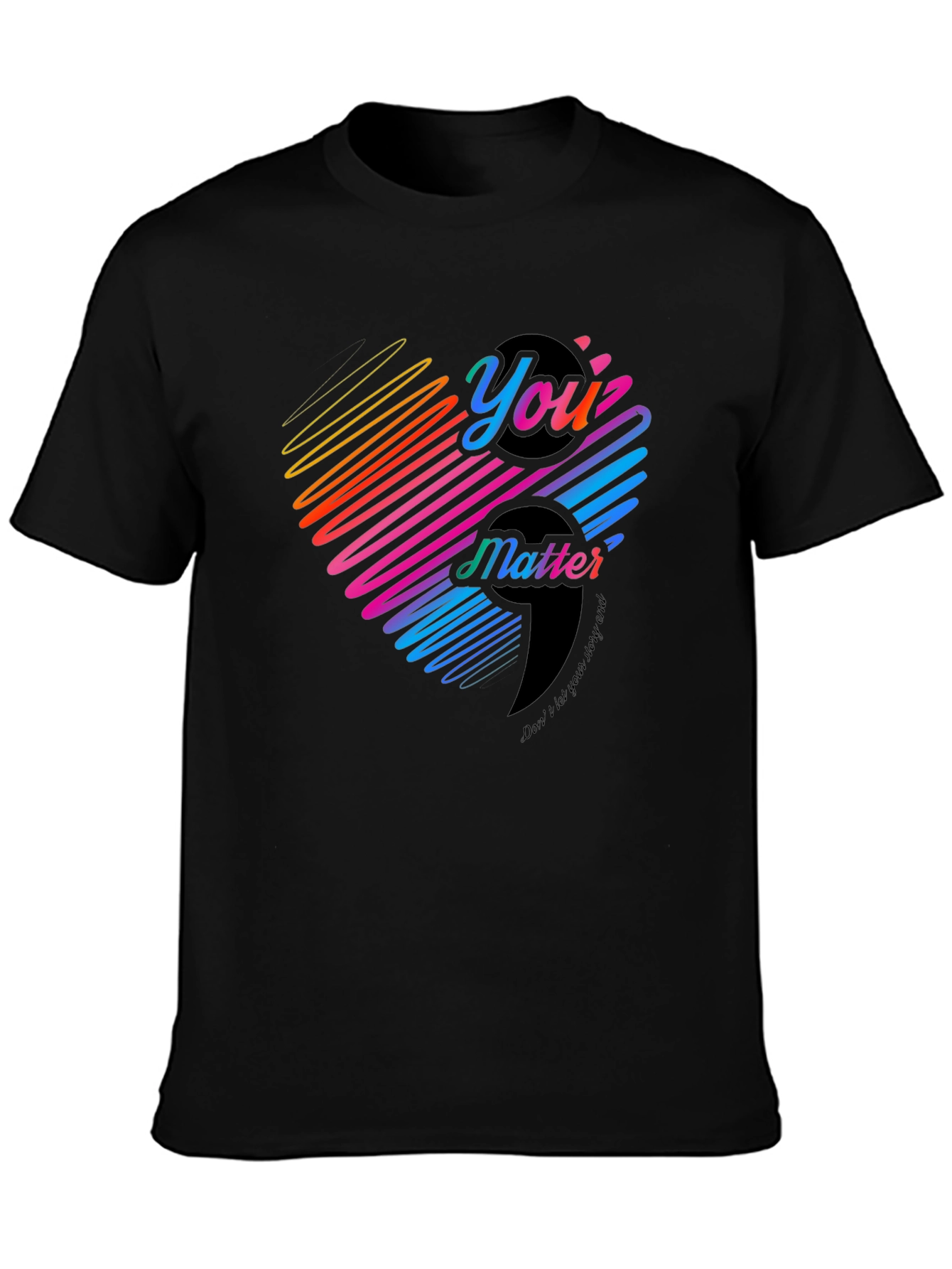 You Matter Semicolon Graphic Tee