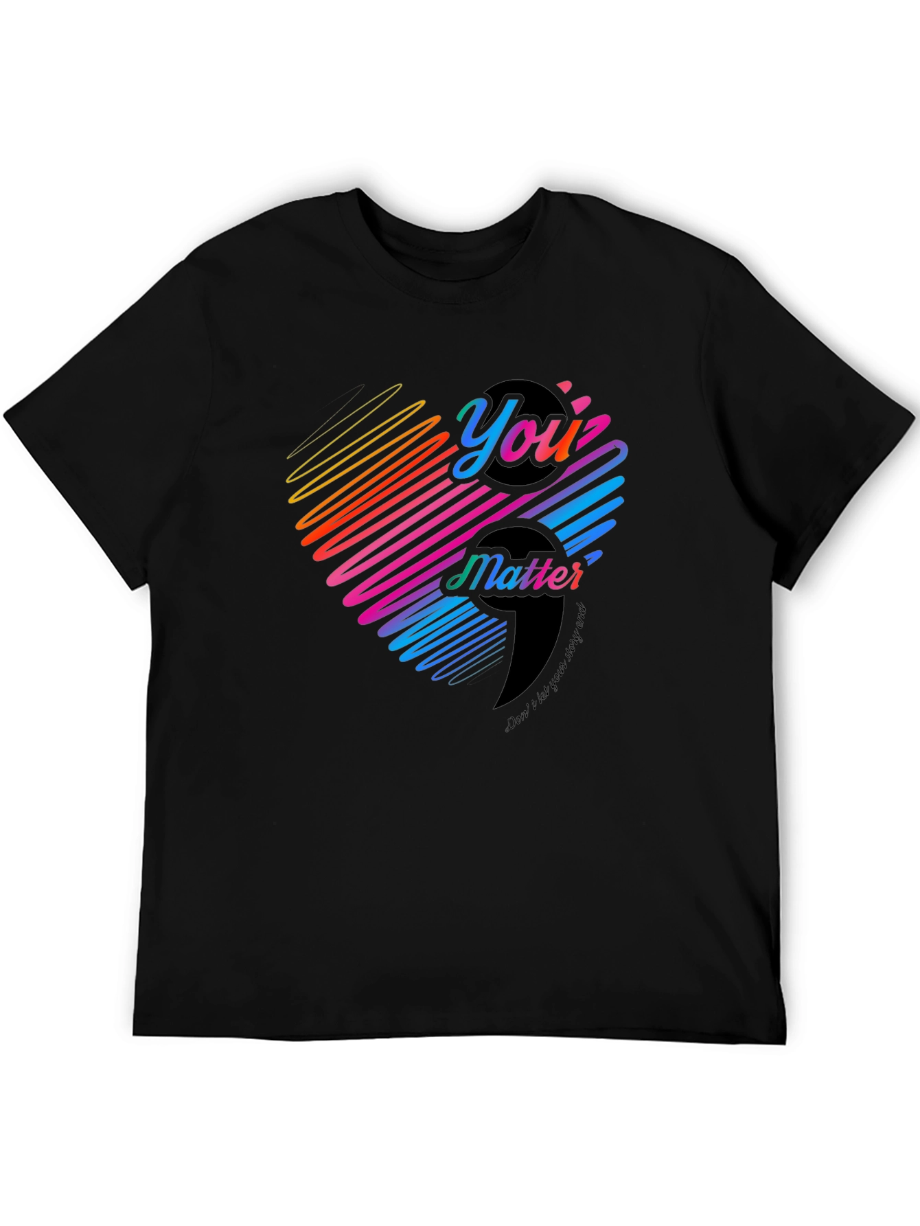 You Matter Semicolon Graphic Tee