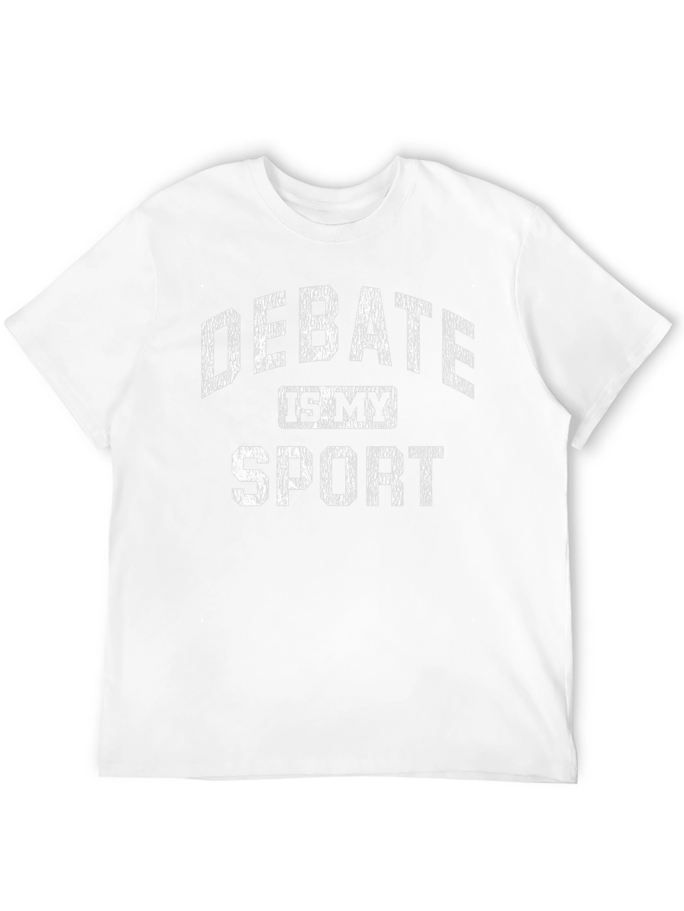 Debate Is My Sport Black Graphic T-Shirt