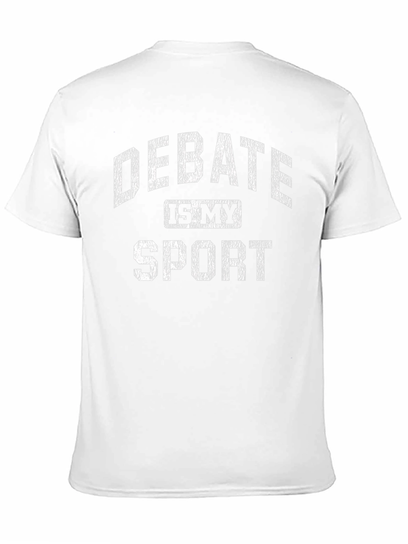 Debate Is My Sport Black Graphic T-Shirt