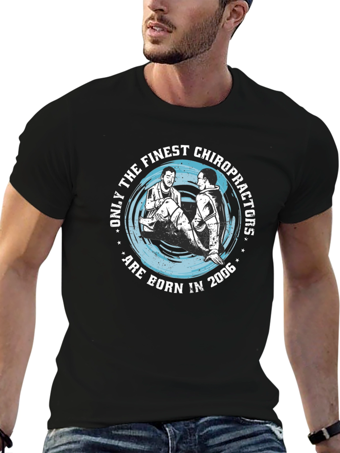 Chiropractor Born in 2006 Graphic T-Shirt