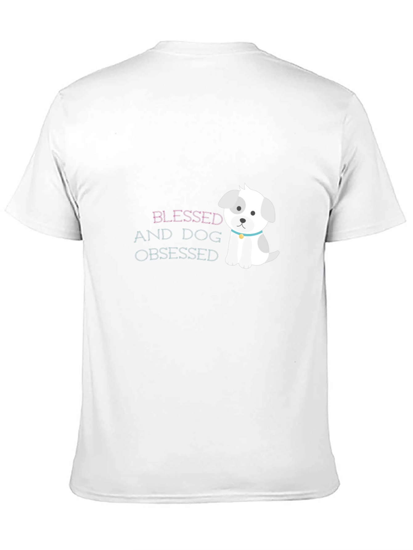 Blessed & Dog Obsessed Black Graphic T-Shirt