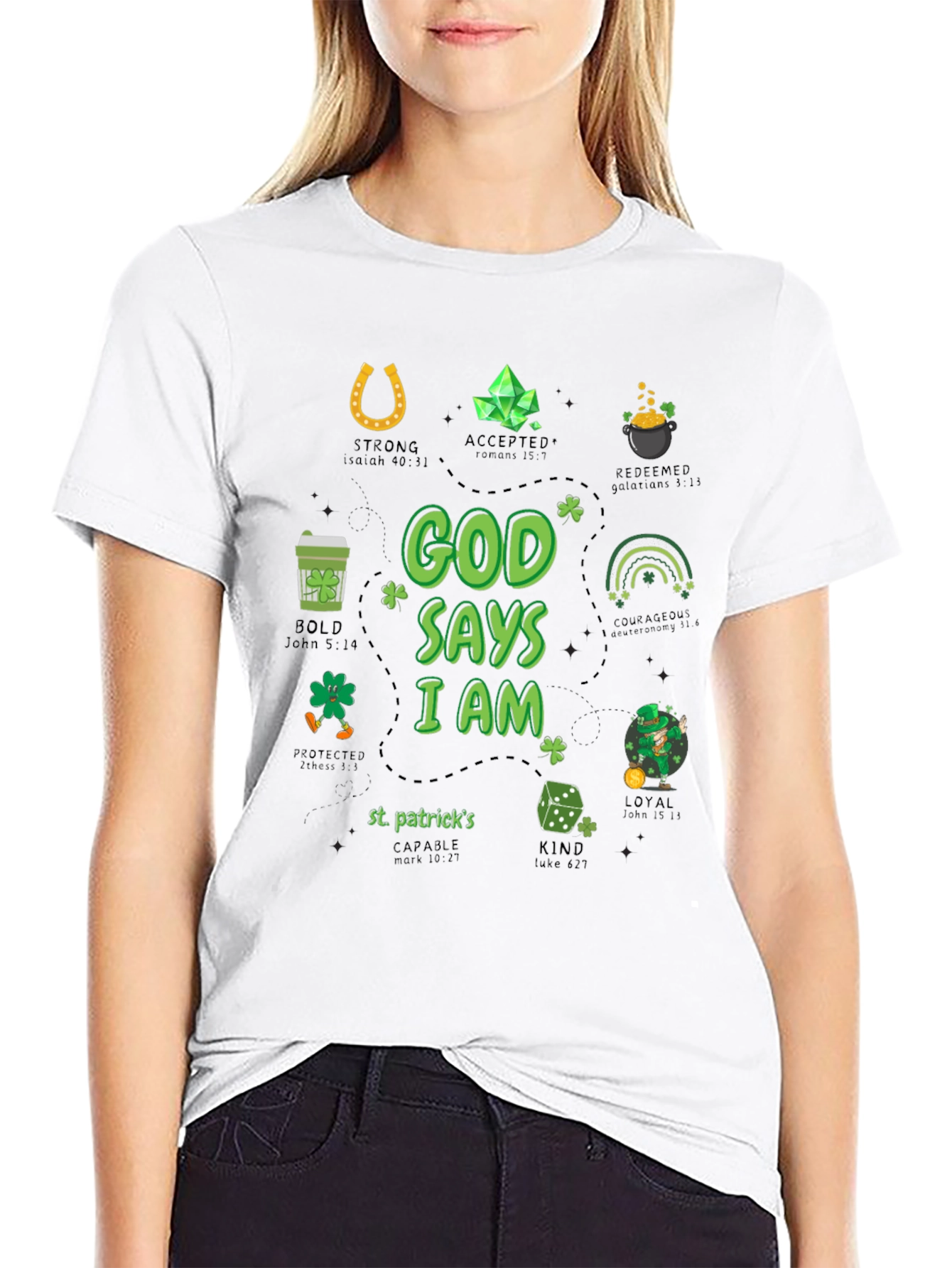 God Says I Am St. Patricks Day T-Shirt