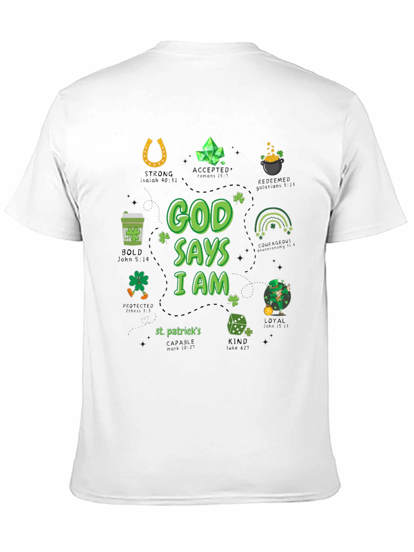 God Says I Am St. Patricks Day T-Shirt