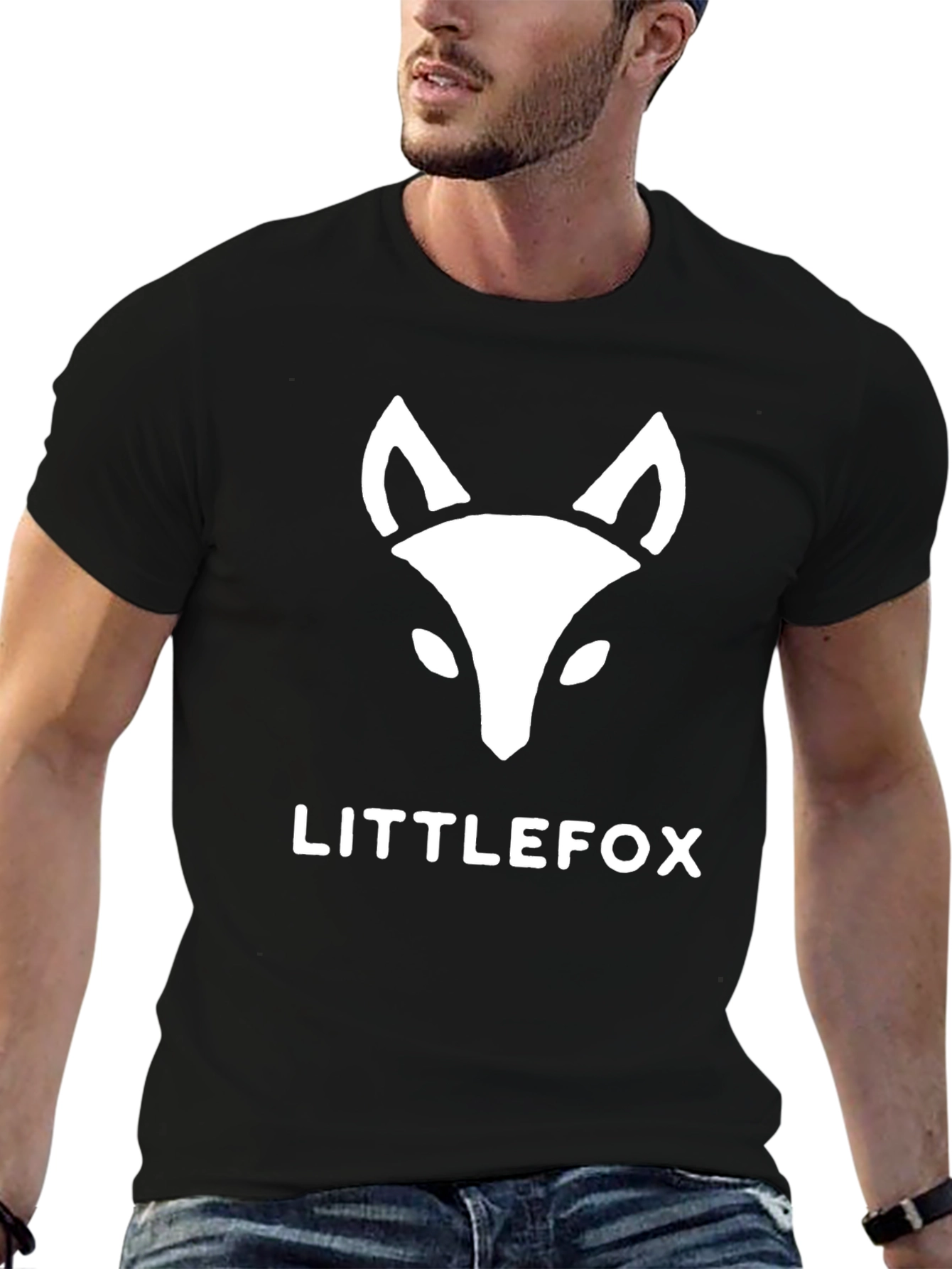 Little Fox Graphic Tee - Soft Cotton Casual Wear