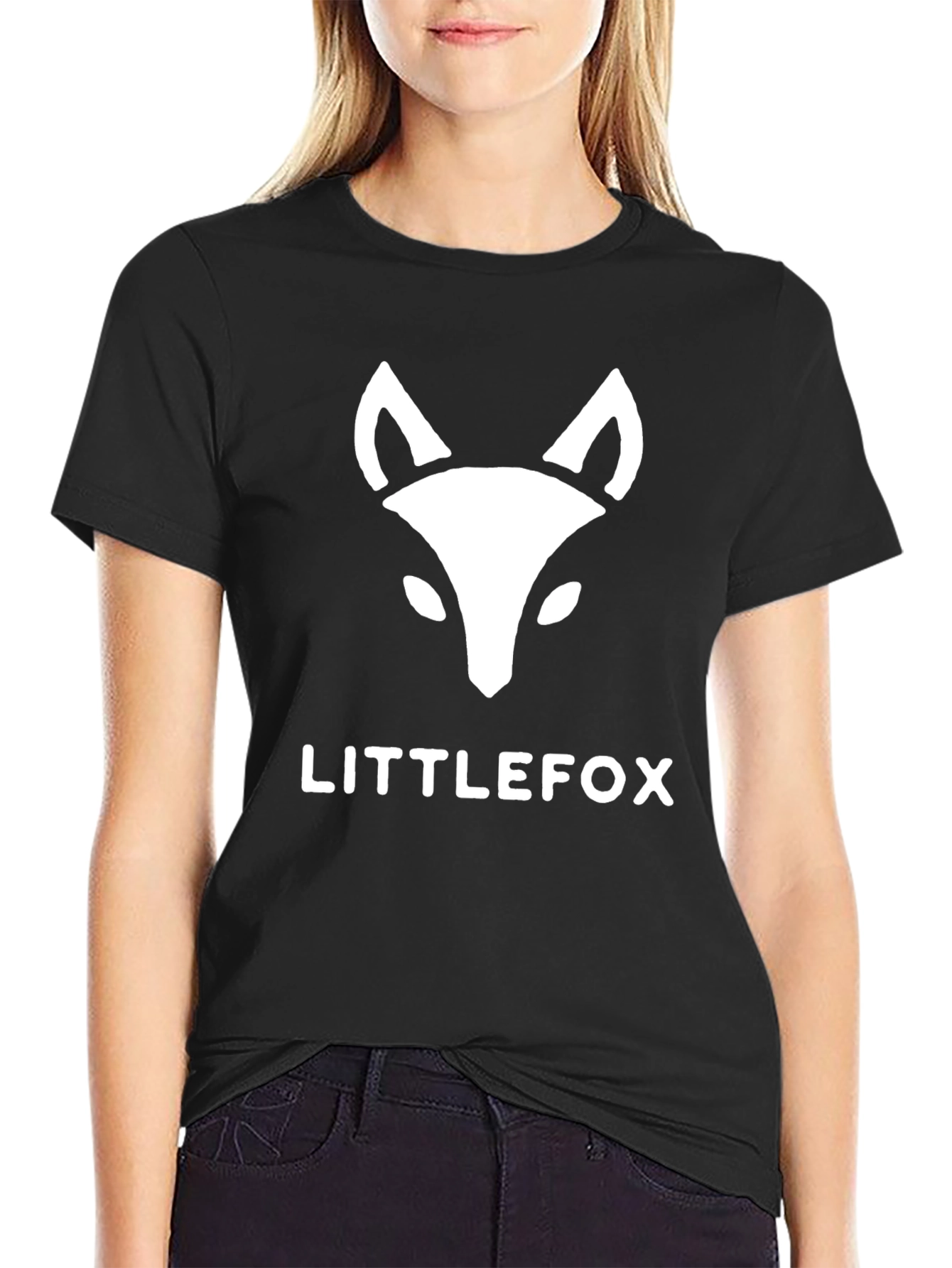 Little Fox Graphic Tee - Soft Cotton Casual Wear