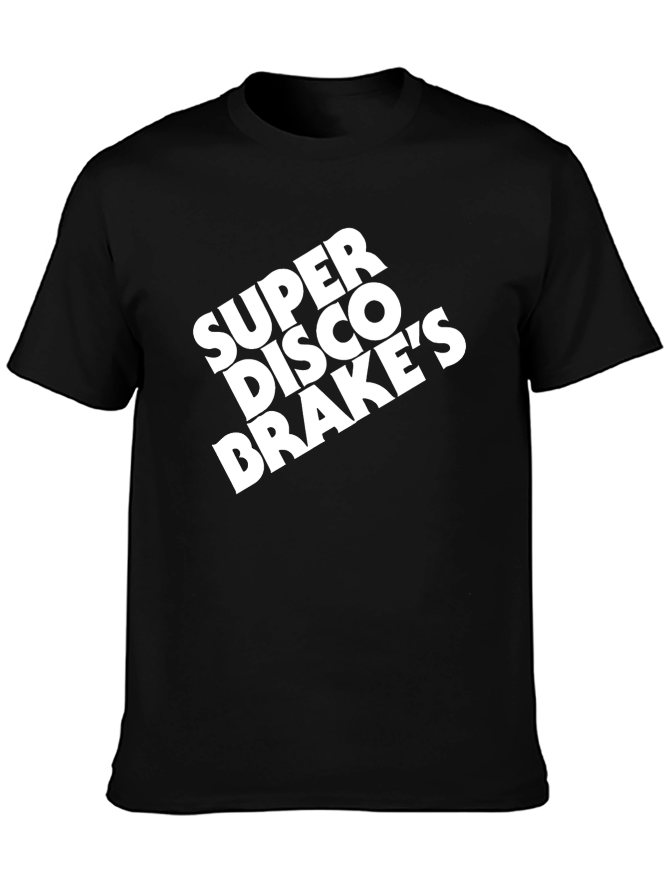 Super Disco Brakes Black Graphic Tee