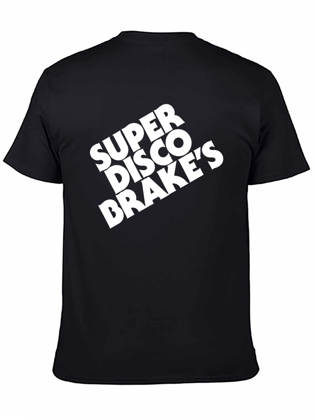Super Disco Brakes Black Graphic Tee
