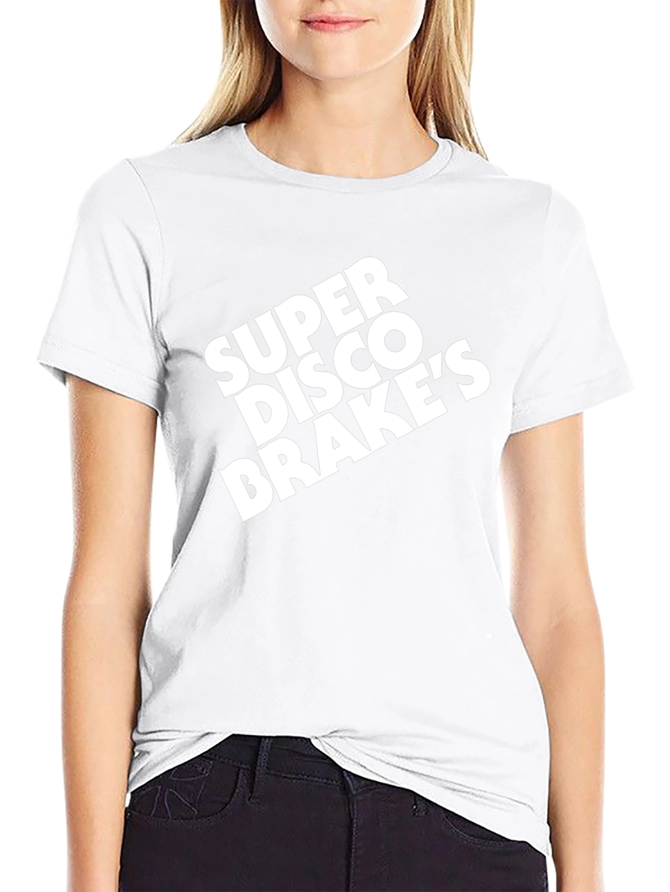 Super Disco Brakes Black Graphic Tee